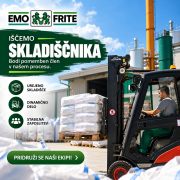 Zaposlitev skladiščnika pri EMO FRITE