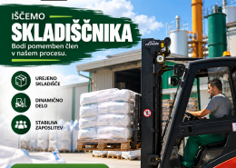 Zaposlitev skladiščnika pri EMO FRITE